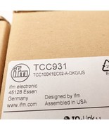 IFM TCC931 Temperature Sensor TCC100K1EC02-A-DKG/US IO-Link 1.1 Assemble... - $379.17 CAD