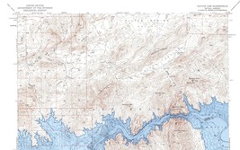 Hoover Dam Quadrangle, Nevada-Arizona 1953 Topo Map USGS 15 Minute Topographic - £17.29 GBP