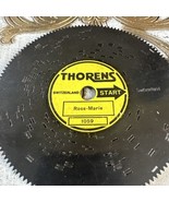 Vintage Thorens Switzerland 4 1/2&quot; Metal Song Disc #1059 “Rose-Marie” - €16,20 EUR