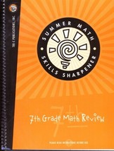 SUMMER MATH SKILLS SHARPENER- SEVENTH GRADE MATH REVIEW [Spiral-bound] I... - £18.36 GBP