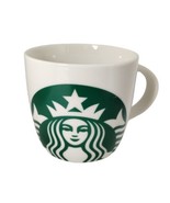 Starbucks 2017 14 oz Green / White Mermaid Logo Barrel Coffee Mug Cup - $350.73 MXN