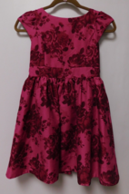 Baker by Ted Baker Fuchsia Pink Floral Dress  Girls Size 10 - £31.27 GBP