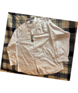 NWT Galaxy men's dress shirt white sz. 5XL - $21.00