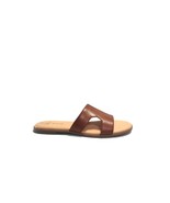 Time and Tru Womens H-Band Brown Open Toe Slip On Sandals, Size 7.5 NWT - £11.36 GBP