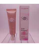 Clarins SOS Primer Lightweight Preps  Hydrates 1oz PINK DAMAGED BOX - $34.70 CAD