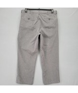 Lands&#39; End Men Pants Size 40 Gray Slate Traditional Fit Straight Leg Cla... - £11.99 GBP