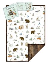 Shannon Fabrics Read to Me Forest Minky Cuddle Kit 28in x 40in - $74.95