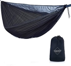 Onewind Hammock Mosquito Net Bottom Entry Fits All Single &amp; Double Camping - £25.88 GBP