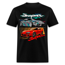 JDM Toyota Supra Custom Men&#39;s Graphic Tee; Racing, Drift, Drag, FNF - $18.99