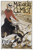 Early Motorcycle POSTER.Home wall.Duck.Room Decor.Art Nouveau.225 - £14.24 GBP+