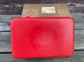 Vtg KOOL-AID Camping Kit Lunch Box With Bottle Red Promo Premium W Box 60-s 70s - £39.52 GBP