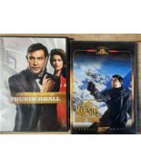 James Bond 2 DVD Lot: Thunderball, Spy, Sean Connery, Action, BRAND NEW - $8.90