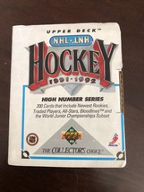 1991-92 Upper Deck High Series NHL Hockey Factory Sealed Set Of 200 Cards Open - £16.01 GBP
