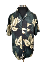 Havana Jack&#39;s Cafe Island Casual Shirt Men&#39;s Size X-large Silk Hawaiian Tropical - £15.55 GBP