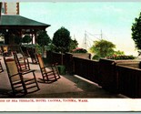 Mare Terrace Patio Hotel TACOMA Washington Wa 1909 DB Cartolina G13 - $15.31