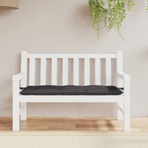  Garden Bench Cushion Anthracite Oxford fabric (100% polyester) - $71.77