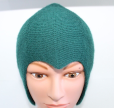 Hat Liner Vintage E. D. Bullard SF Winter 100% Virgin Orlon Green Fitted... - $14.01