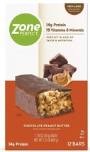 ZonePerfect Protein Bars, Chocolate Peanut Butter, 12 bars- EXP: 04/24 - $25.12