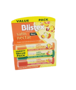 Blistex Satin Nectar Lip Moisturizer Variety 3 Pack Fruit Flavors Vitamin E - $17.80 CAD