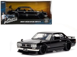 Brian&#39;s Nissan Skyline 2000 GT-R RHD (Right Hand Drive) Black &quot;Fast &amp; Furious&quot; - £34.78 GBP
