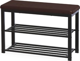 Shoe Rack Bench Storage Organizer For The Entryway: Simple Homeware. - $51.98