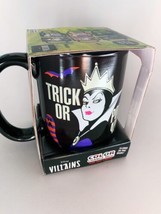 Disney Villains 15 oz Mug Ursula Evil Queen Glow Dark Color Changing Halloween - £27.78 GBP