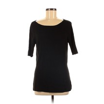 ANN TAYLOR LOFT OUTLET Black Women&#39;s Short Sleeve Sweater - $9.60