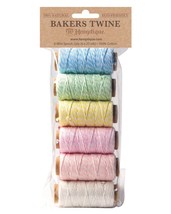 6-Pack Cotton Bakers Twine Cord Mini Spool Bag Jewelry Making Macrame Crochet - £7.81 GBP