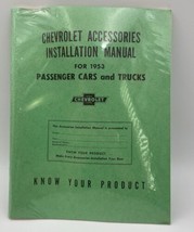 1953 Chevrolet Accessories Installation Manual Car Truck Still Sealed Re... - £19.47 GBP