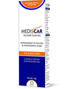 MediScar Silicone Scar Gel 15g Keloid Scar Treatment  Hypertrophic Scar ... - $399.16 MXN