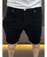 Men's Pocketed Demin Shorts