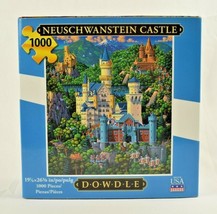 Dowdle Puzzles Neuschwanstein Castle 1000 Piece Jigsaw Puzzle New - $22.93