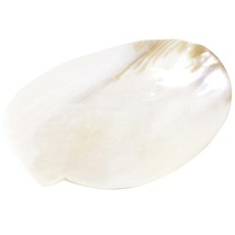 Hand-Carved Mother of Pearl Caviar Serving Plate - 12 cm x 8 cm - 1 serv... - $20.79