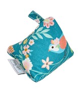 Teal Bird Themed Pyramid Cotton Fabric Weight - $9.76 CAD