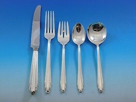 Contempora by D&amp;H Sterling Silver Flatware Set For 8 Service 40 Pcs Art Deco - £2,607.53 GBP