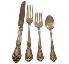 Chateau Rose by Alvin Sterling Silver Flatware Set 8 Service 38 Pcs Dinner Size - £1,816.17 GBP