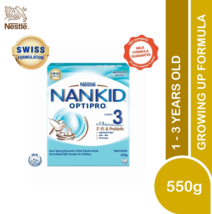 Nestle NANKID OPTIPRO Stage 3 with 2&#39; -FL BIB (550g) DHL EXPRESS - $49.40