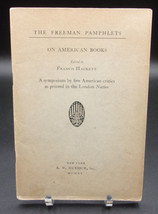 Francis Hackett ON AMERICAN BOOKS First edition 1920 Mencken, Spingarn, Colum - £21.23 GBP