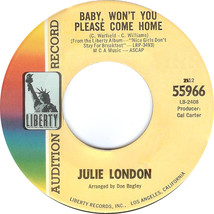 Julie london baby wont you please come home thumb200