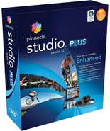 Pinnacle Studio Plus Upgrade Version 12 Video Editing Movies - $1,427.96 MXN