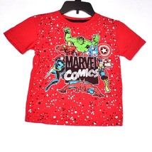 Marvel Comics Kids Tee Shirt Size 5/6 - £9.06 GBP