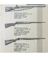 1950 Remington Model Rifle Advertisement Vintage American Guns Firearms ... - €17,06 EUR