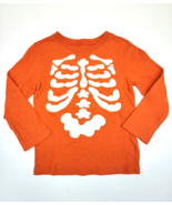 Toddler 4T Gymboree Crazy 8 Halloween GLOW IN THE DARK Skeleton Long Sle... - $8.99