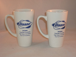 Tall White Mugs (2) from ServoLift/Diosna - New  - $8.14