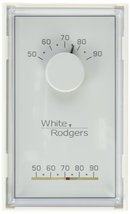 Emerson 1E56N-444 Low V Mechanical Thermostat, 50 to 90 Degree F, White - £24.07 GBP