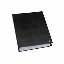 Rillstab DIN A4 Display Folder 99424 10 MM Spine 20 Sleeves Black  - $26.00