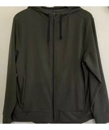 All In Motion™ ~ SMALL ~ Olive Green ~ Full Zip ~ Drawstring Hoodie ~ Ja... - $22.44