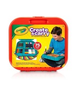 Crayola Create and Carry Art Coloring Set Child Ages 5+ 75 Pieces - $55.21