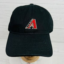 Arizona Diamondbacks Baseball Hat Cap Adjustable Embroidered Black Melon... - $34.99