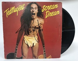Ted Nugent Signed Autographed &quot;Scream Dream&quot; Record Album 1 - COA Holos - £63.38 GBP